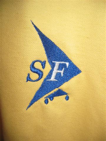 Close Up on embroidered SF Logo!